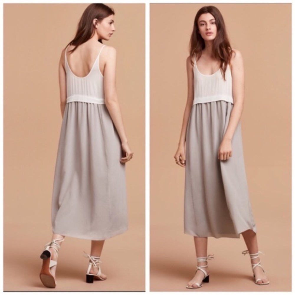 Aritzia Wilfred Bisou Silk Dress